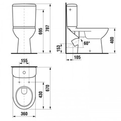 УНИТАЗ-КОМПАКТ JIKA OLYMP