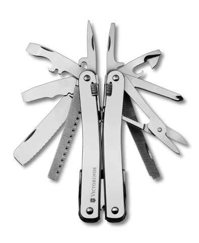 Мультитул Victorinox SwissTool Spirit 27, 105 mm, 27 функций, кожаный чехол с поворотным креплением