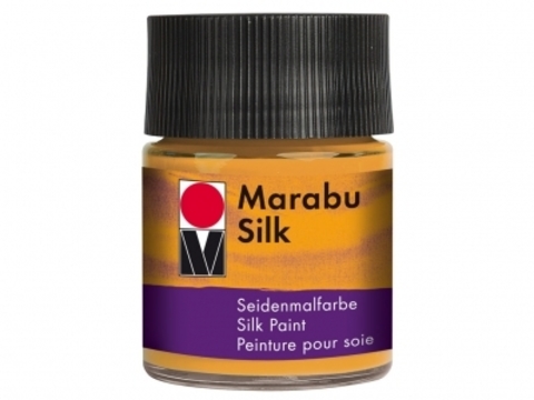 краска по шелку Marabu-Silk, цвет 017 янтарь , 50мл