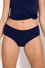 Трусы-шорты хлопковые LISCA HAPPYDAY 62502_Чернильно-синий