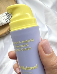 Крем с ретинолом и бакучиолом By Wishtrend Vitamin A-mazing Bakuchiol Night Cream, 30 мл