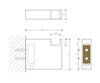 Decor Walther 0590000 Decor Walther Brick HAK1 Крючок, цвет: хром