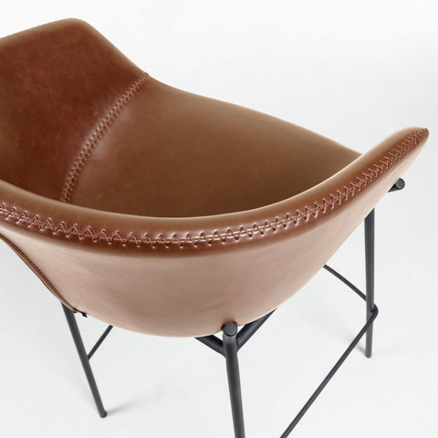 Барный стул Zadine коричневый