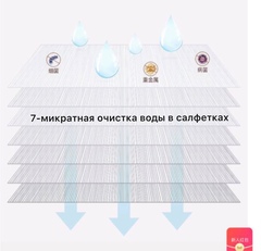 Влажные салфетки детские гипоаллергенные 100 шт
