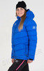 Очень Тёплый спортивный пуховик Noname Heavy Padded Jacket UX Blue унисекс