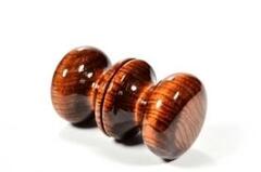 Ручка-кнопка круглая мокко (24) (00001488)