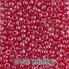 Бисер Чехия "GAMMA" круглый 4 10/0 2.3 мм D156 красный ( 96090 )
