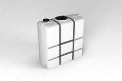 Ёмкость пластиковая пищевая ЭкоПром K 1000 л. прямоугольная узкая (60x144x146см;синий) - арт.555247