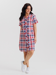 4630 Туника на пуговицах