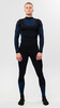 Комплект термобелья Nordski Snake Black/Blue мужской