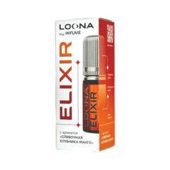 Inflave Loona Elixir Salt 30 мл - Сливочная Клубника Манго (20 мг)