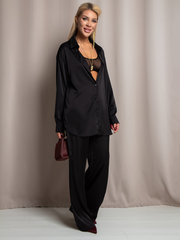 Рубашка Рич (черная)