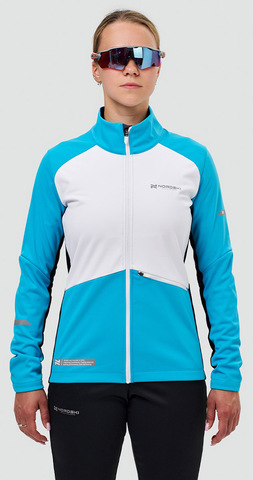 Элитная лыжная куртка Nordski Pro 2.0 Breeze/White/Black W женская