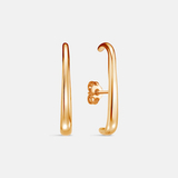 Серьги Слой позолота