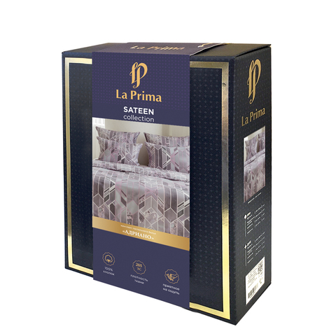 Постельное бельё LaPrima «Адриано» сатин (дуэт) - купить 7