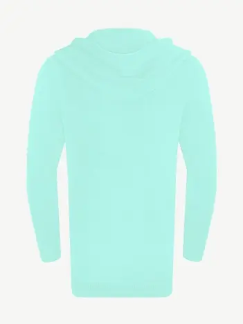 Кардиган с капюшоном из экохлопка