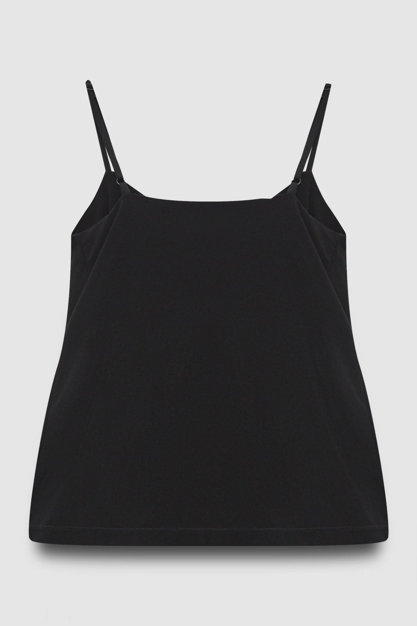 Топ двухслойный; черный