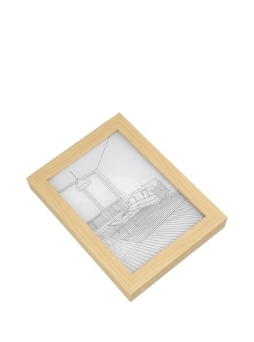 Картинка картина Skully Picture frame lamp dog - 11