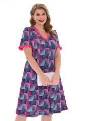 4549 Халат на пуговицах