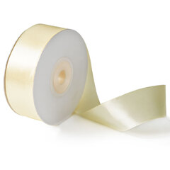 Лента Атласная (2,5см*22,85м) Нежно-желтый