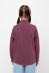 куртка  для девочки  ФЛ 34011-1/амарант