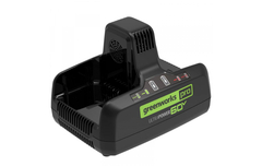 Быстрое зарядное устройство Greenworks 60V 10A G60DC10 на 2 слота