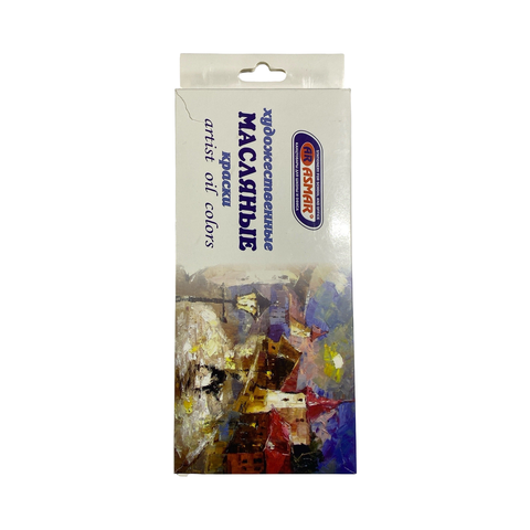 AR-9718 Масляные краски 12 цв в тюбиках