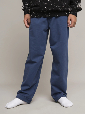 052_ОС25 Брюки д/м, синий