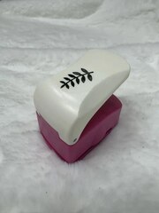 Фигурный дырокол 25 мм, лист папоротника.