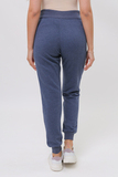 Спортивные брюки для беременных 13641 индиго меланж