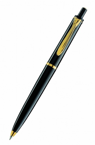 Ручка шариковая Pelikan Elegance Classic K200 Black GT, (996686)