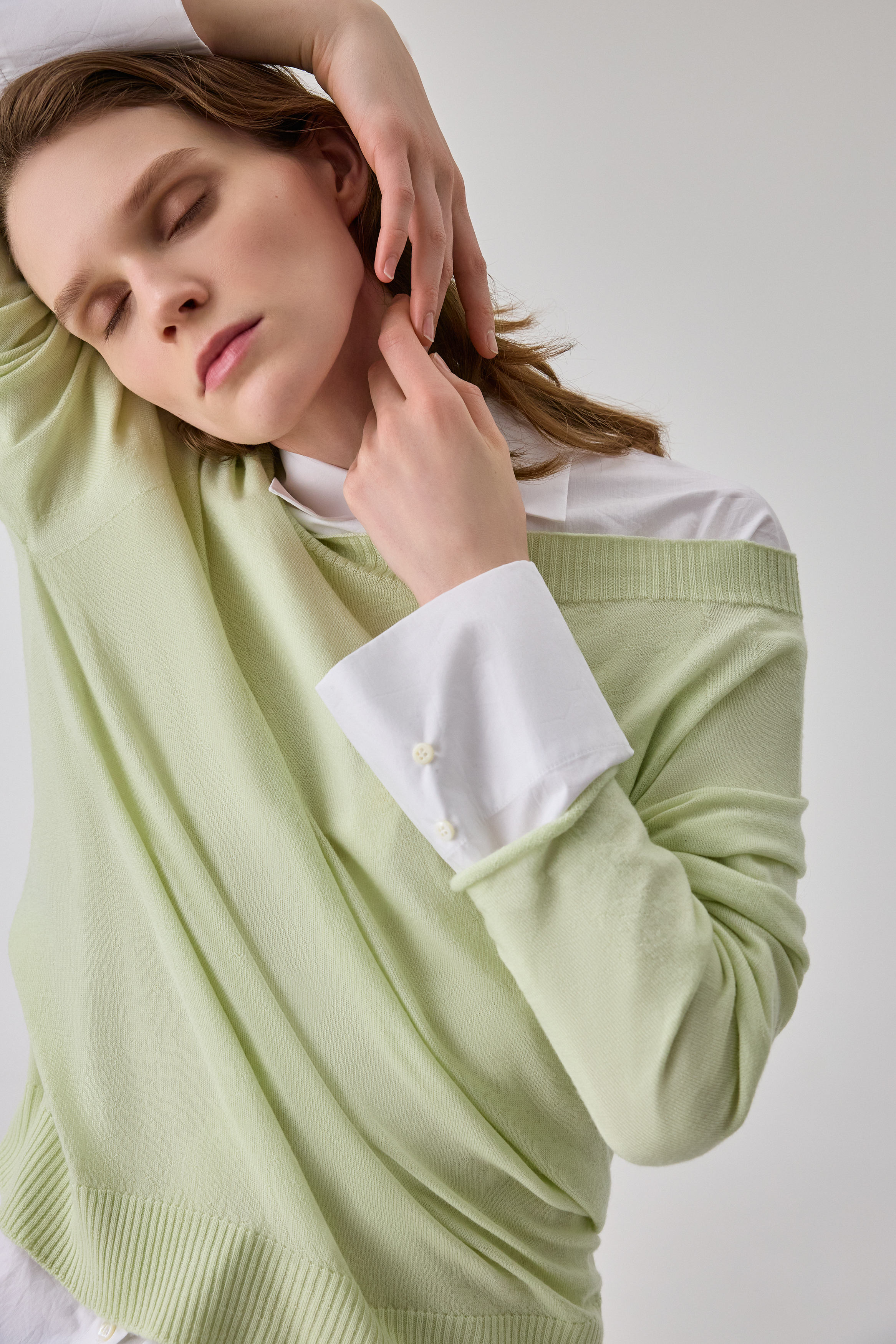 Джемпер Вариант №4 Фенхель