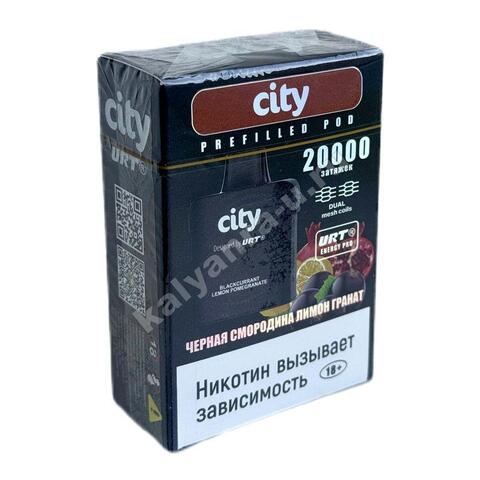 Картридж City Energy Pro URT - Черная Смородина Лимон Гранат 12000 затяжек