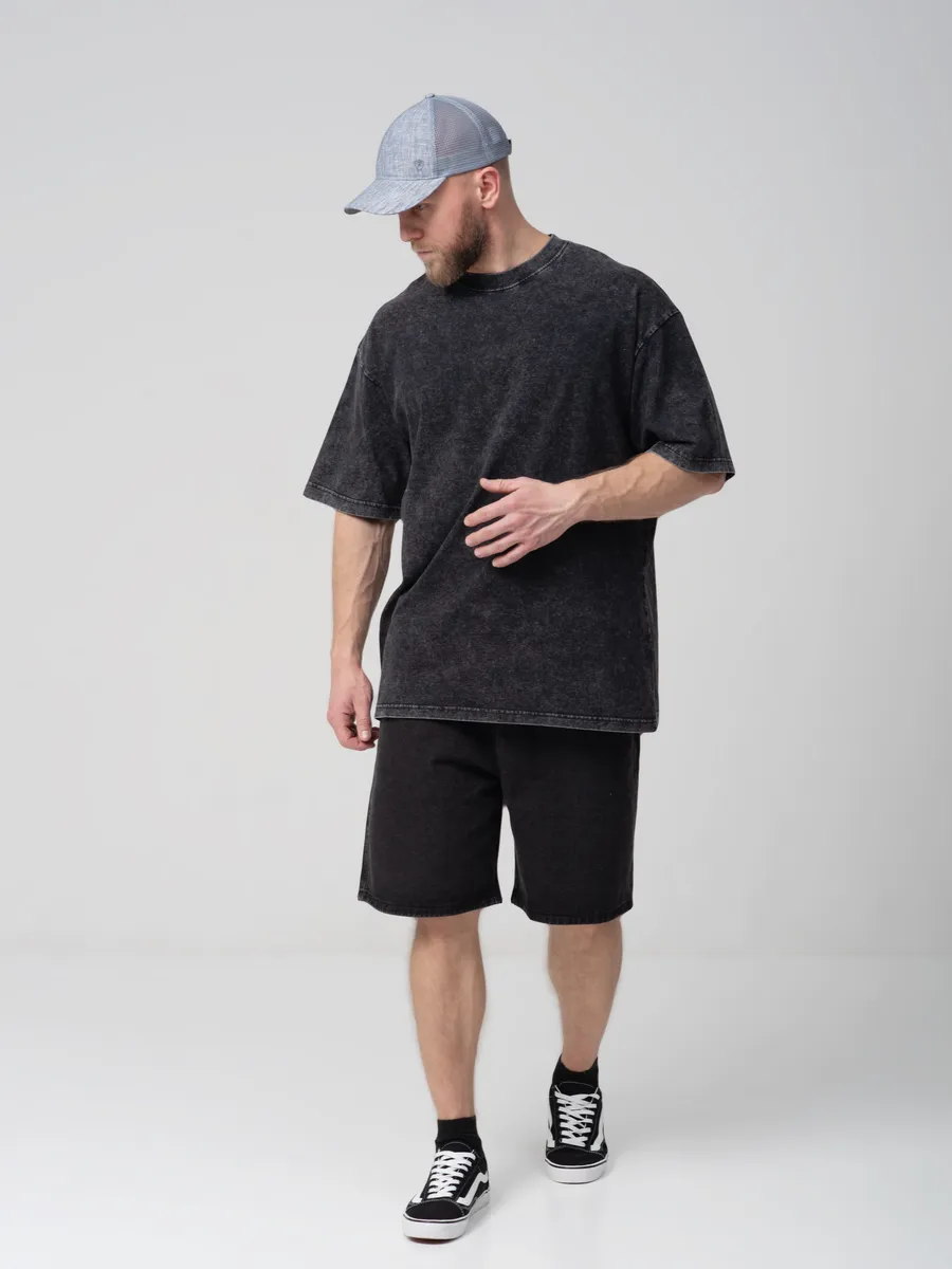 Бейсболка с сеткой летняя серая