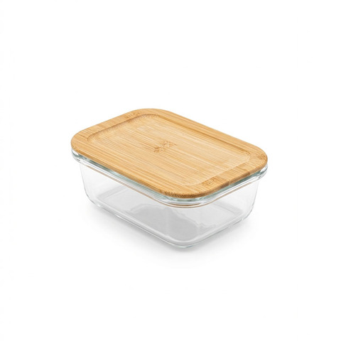 Контейнер стеклянный Fårö, прямоугольной формы, с крышкой, 370 мл