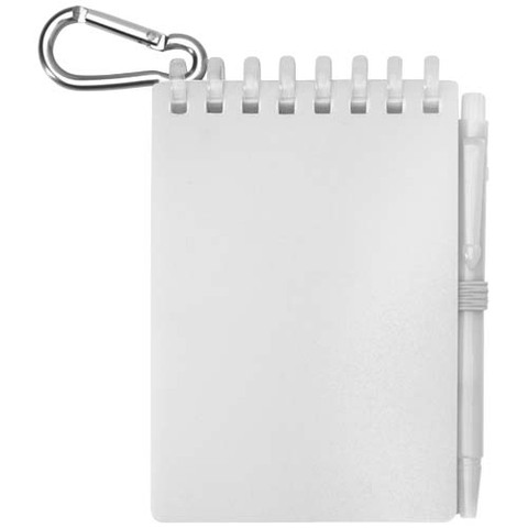 Lig Mini набор из блокнота в мягкой обложке из переработанного пластика и шариковой ручки (синие чернила)