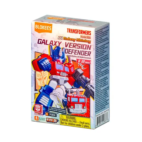 Случайная фигурка Blokees Transformers: Defender Version 01 - Galaxy Shining
