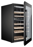 Винный шкаф Temptech Oslo OZ90DB двухзонный черный