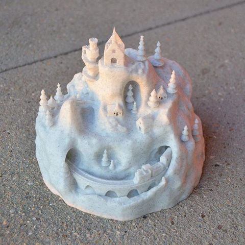 Катушка eMarble-пластика Esun, 1.75 мм, 1 кг, мраморная