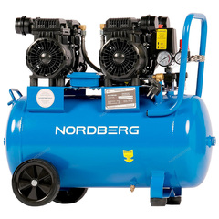 NORDBERG (NCEO50/440) Компрессор безмасляный 220В, ресивер 50 л, 440 л/мин