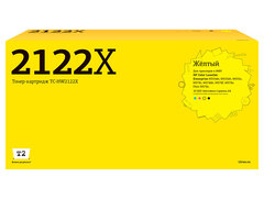 TC-HW2122X Картридж T2 для HP CLJ Enterprise M554/M555/M578/Flow M578 (10000 стр.) Желтый, с чипом