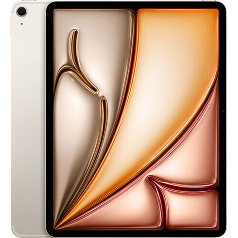 Планшет Apple iPad Air 13 (2024) 256 ГБ Wi-Fi + Cellular сияющая звезда