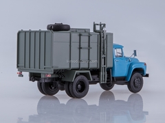 ZIL-130 garbage truck with side loading KO-413 blue-gray 1:43 AutoHistory