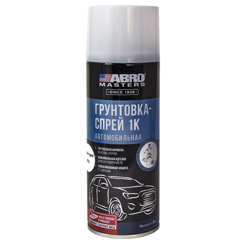 Грунтовка спрей ABRO MASTERS белая SP-015-AM-REP-AUTO