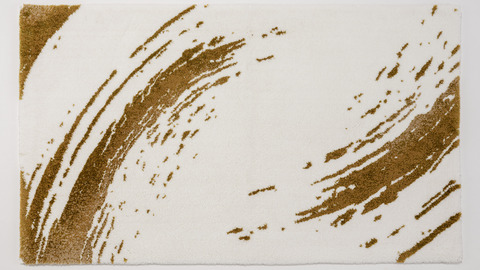 Коврик 70х120 Abyss & Habidecor Фортуна 800 белый/коричневый