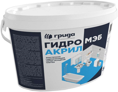 Мастика гидроизоляционная латексная Грида ГидроМЭБ Акрил голубая