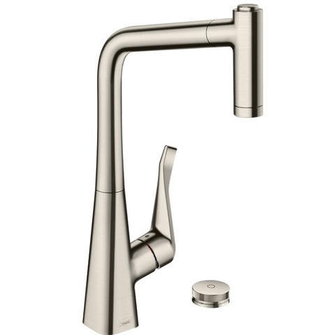 Смеситель для кухни с выдвижным изливом и лейкой Hansgrohe M71 73806800