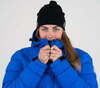 Очень Тёплый спортивный пуховик Noname Heavy Padded Jacket UX Blue унисекс