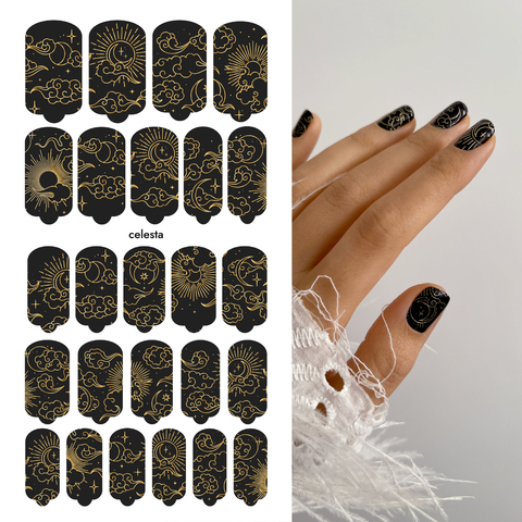 ПЛЕНКИ NAIL WRAPS CELESTA