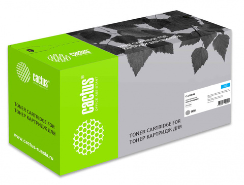 Лазерный картридж Cactus CS-CF301AV (HP 827A) голубой для HP Color LaserJet M880 (Enterprise flow MFP), M880z (A2W75A), M880z+ (A2W76A) (32'000 стр.)